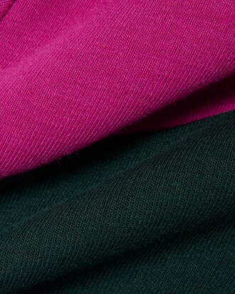 Sweatshirt col zipp&eacute; Sport color-block