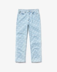 Jean 7/8 straight fit Lacoste LIVE en coton