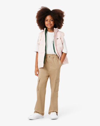 Pantalon cargo twill de coton