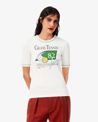 T-shirt imprim&eacute; tennis D&eacute;fil&eacute;