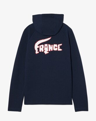 Sweatshirt zipp&eacute; &Eacute;quipe de France de tennis