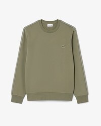 Sweatshirt molleton bande ray&eacute;e