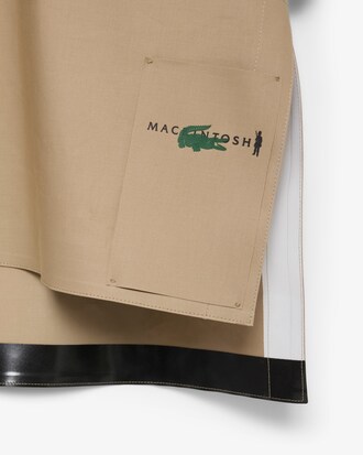 Polo imperm&eacute;able oversize Lacoste x Mackintosh