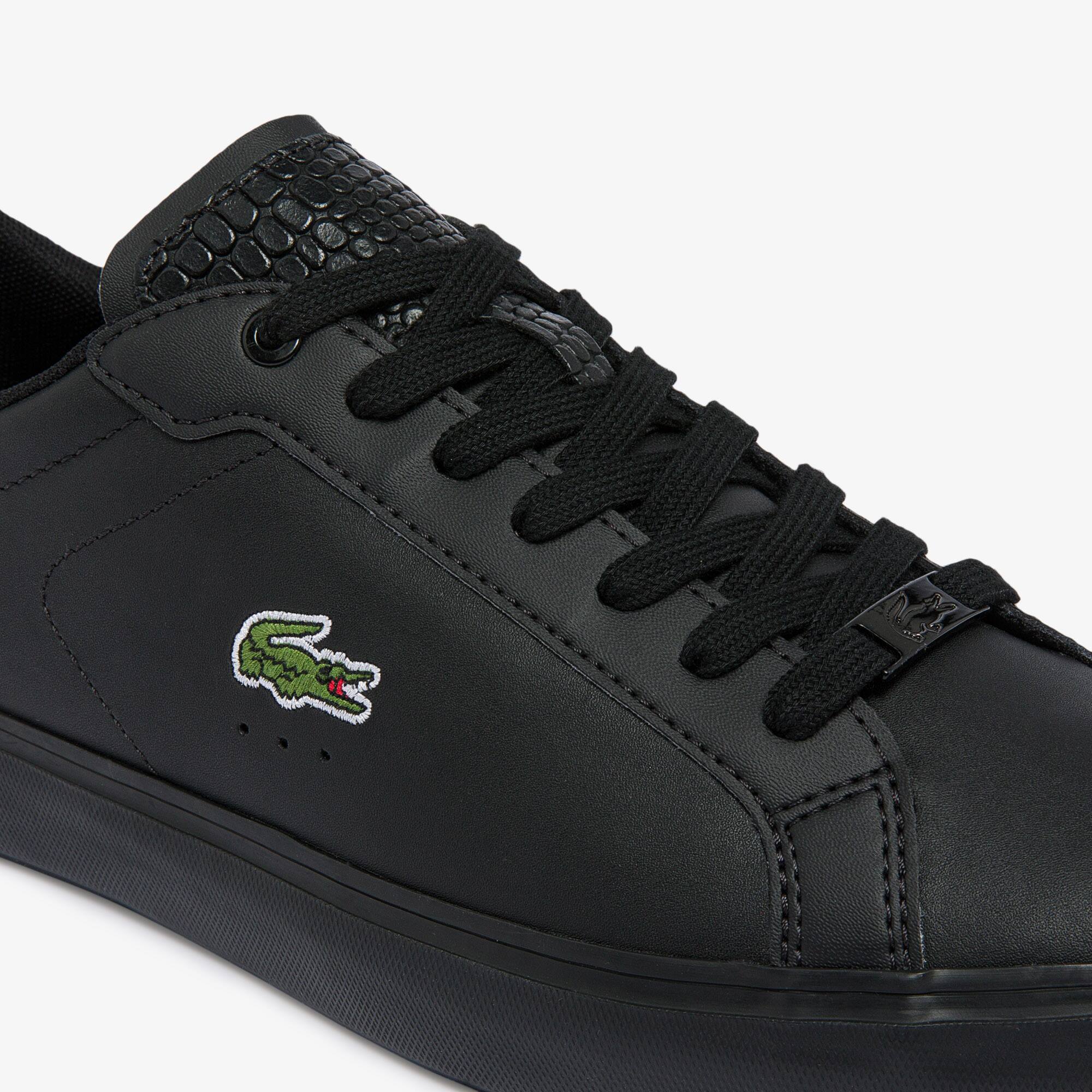 Sneakers Powercourt Homme en cuir brun | LACOSTE