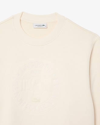 Sweatshirt molleton brodé