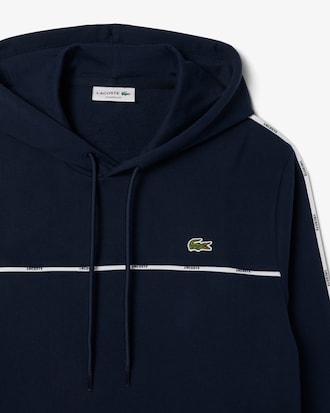 Sweatshirt classic fit bandes sigl&eacute;es