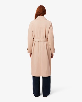 Trench-coat oversize d&eacute;perlant