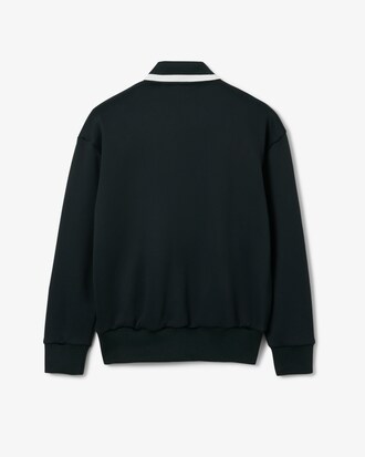 Sweatshirt col polo badge Défilé