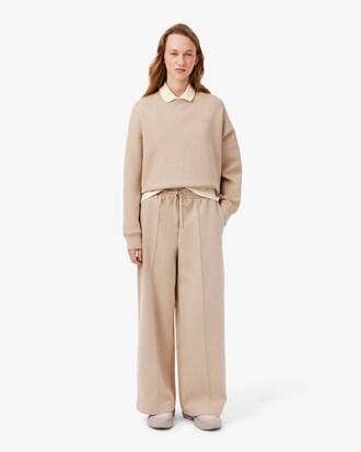 Pantalon de surv&ecirc;tement jersey wide fit