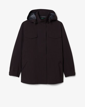 Parka mi-longue oversize imperm&eacute;able