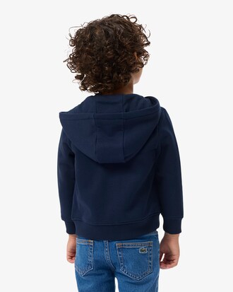 Sweatshirt mixte zipp&eacute; en molleton gratt&eacute;