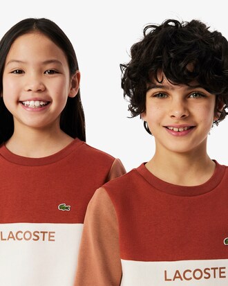 Sweatshirt molleton color-block
