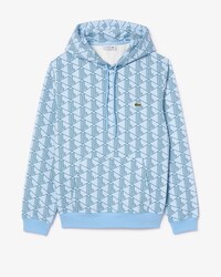 Sweatshirt à capuche molleton monogramme