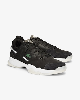 Sneakers T-Point homme en cuir et daim