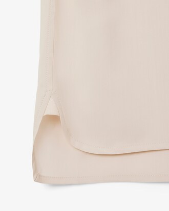 Chemise oversize laine mélangée Défilé