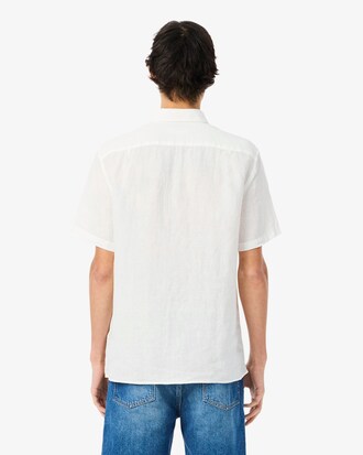 Chemise manches courtes en lin