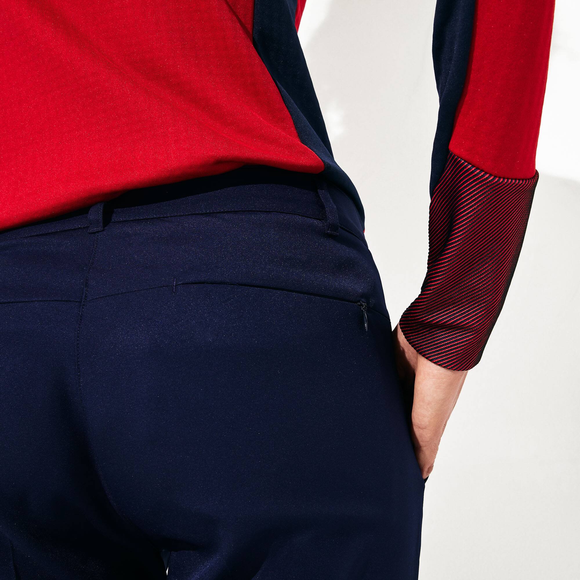 Pantalons à plis Lacoste SPORT Golf femmes en gabardine technique | LACOSTE