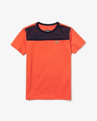 T-shirt Gar&ccedil;on Tennis Lacoste SPORT ultra l&eacute;ger bi-mati&egrave;re