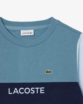 Sweatshirt molleton color-block