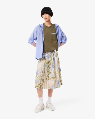 T-shirt oversize poche poitrine zippée