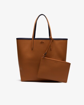 Grand sac cabas Anna r&eacute;versible bicolore