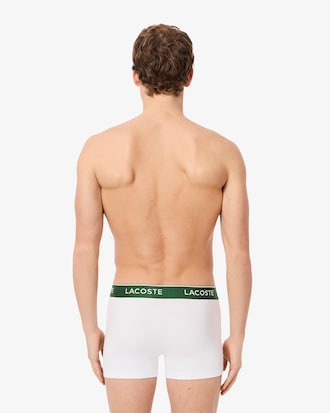 Lot de 3 boxers courts coton stretch
