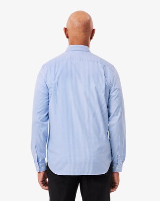 Chemise regular fit coton rayée