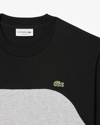 T-shirt color-block jersey de coton