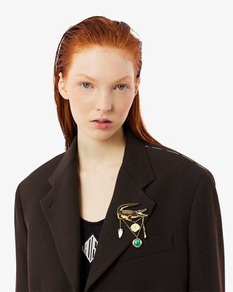 Blazer twill laine Défilé
