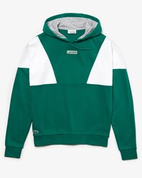 Sweatshirt &agrave; capuche Lacoste SPORT en molleton color-block