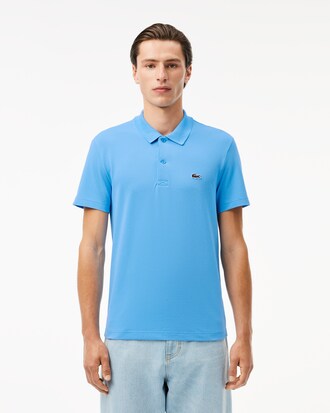 Polo regular fit en coton mélangé