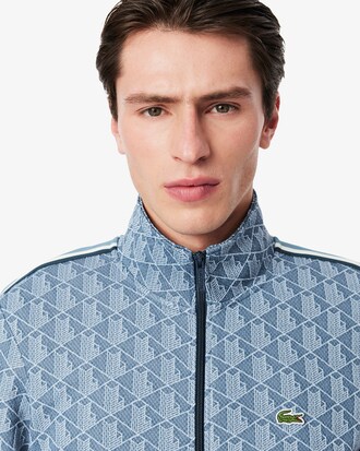 Veste de survêtement zippée Paris jacquard