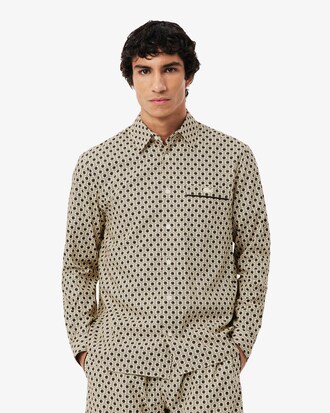 Chemise regular fit coton imprim&eacute;