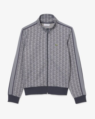 Veste de surv&ecirc;tement zipp&eacute;e Paris jacquard