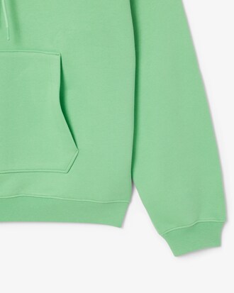 Sweatshirt à capuche loose fit avec badge