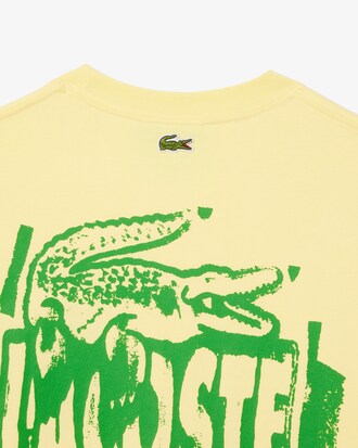 T-shirt jersey de coton graphique