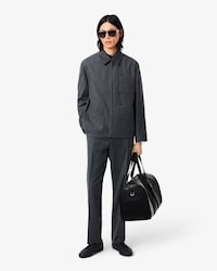 Veste zipp&eacute;e laine vierge