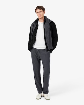 Polo loose fit Piqu&eacute; &eacute;pais