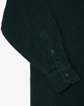 Robe polo oversize velours