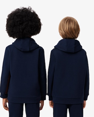Sweatshirt zippé à capuche molleton
