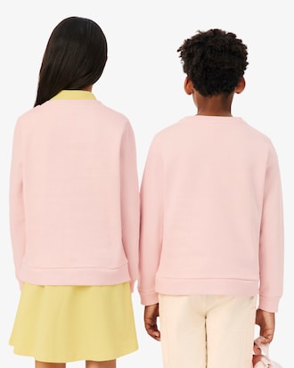Sweatshirt mixte col rond molleton