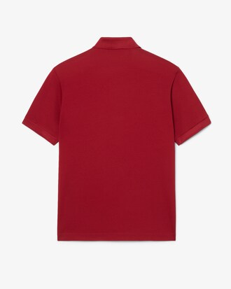 Polo classic fit Piqu&eacute; soie D&eacute;fil&eacute;