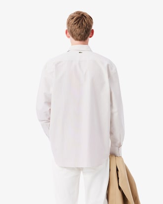 Chemise Oxford ray&eacute;e relaxed fit