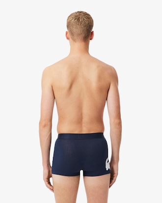 Lot de 3 boxers courts coton stretch