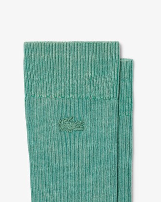 Lot de 3 chaussettes coton côtelé