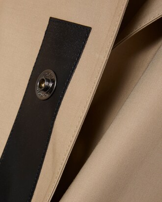Car-coat imperm&eacute;able Lacoste x Mackintosh