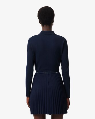 Polo L.12.D slim fit en mini Piqu&eacute; stretch
