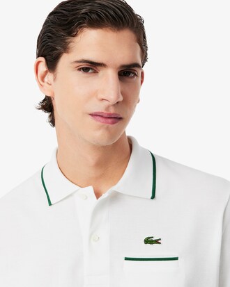 Polo L.12.12 classic fit poche poitrine