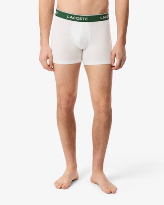 Lot de 3 boxers longs coton stretch