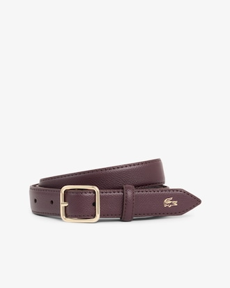 Ceinture Champs-&Eacute;lys&eacute;es en cuir emboss&eacute;